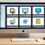**

Prompt: Clean and organized computer desktop. Focus on icons being neatly arranged and a sense of digital tidiness. Depict a feeling of efficiency and speed. Use light and airy colors. Maybe a cleaning tool icon subtly placed.

**